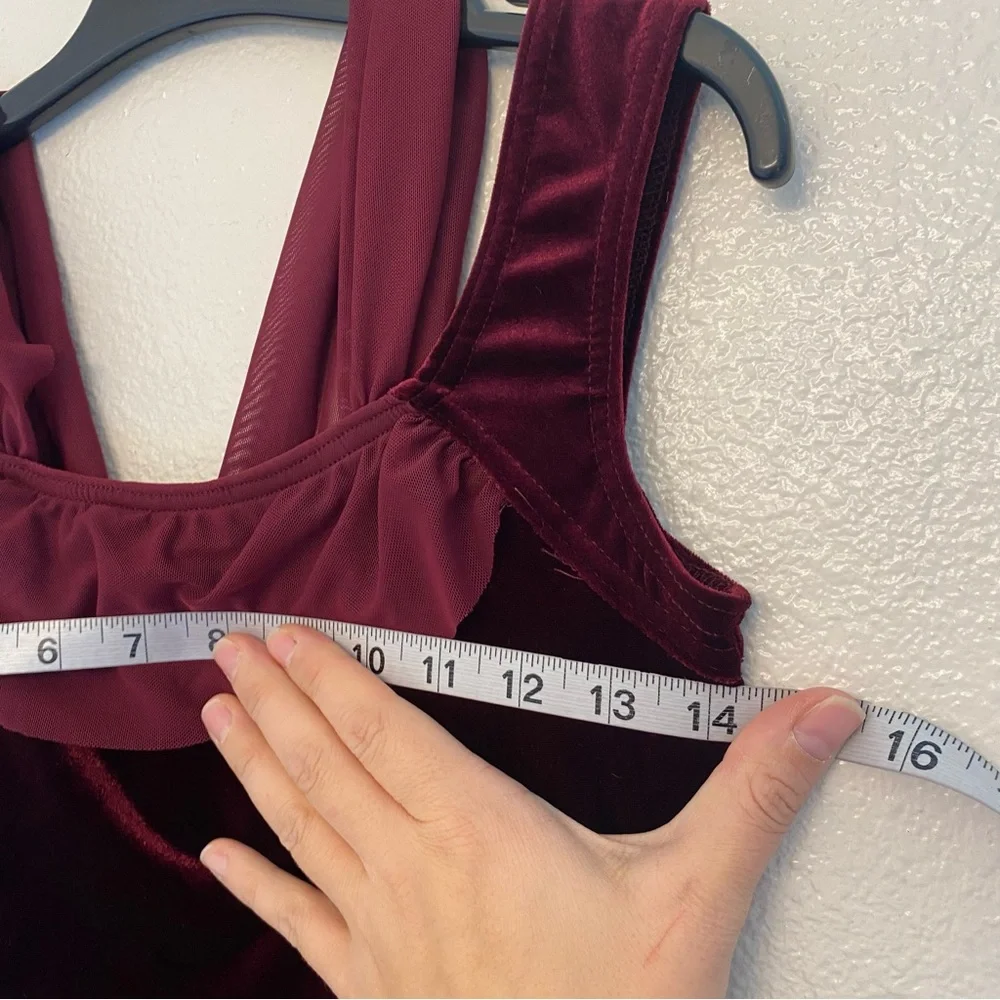 Weissman dance costume velvet